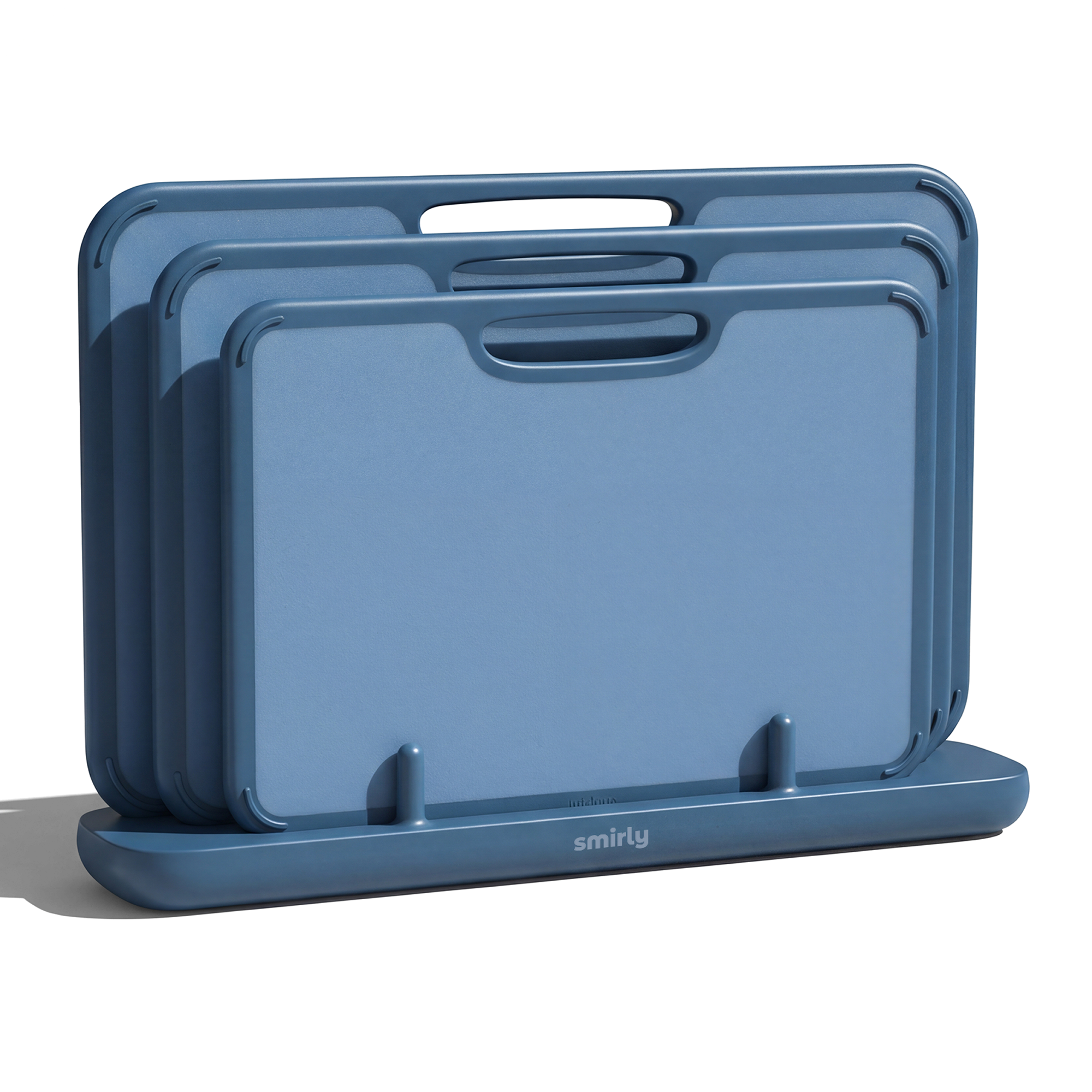 Plastic Cutting Board Set - Blue