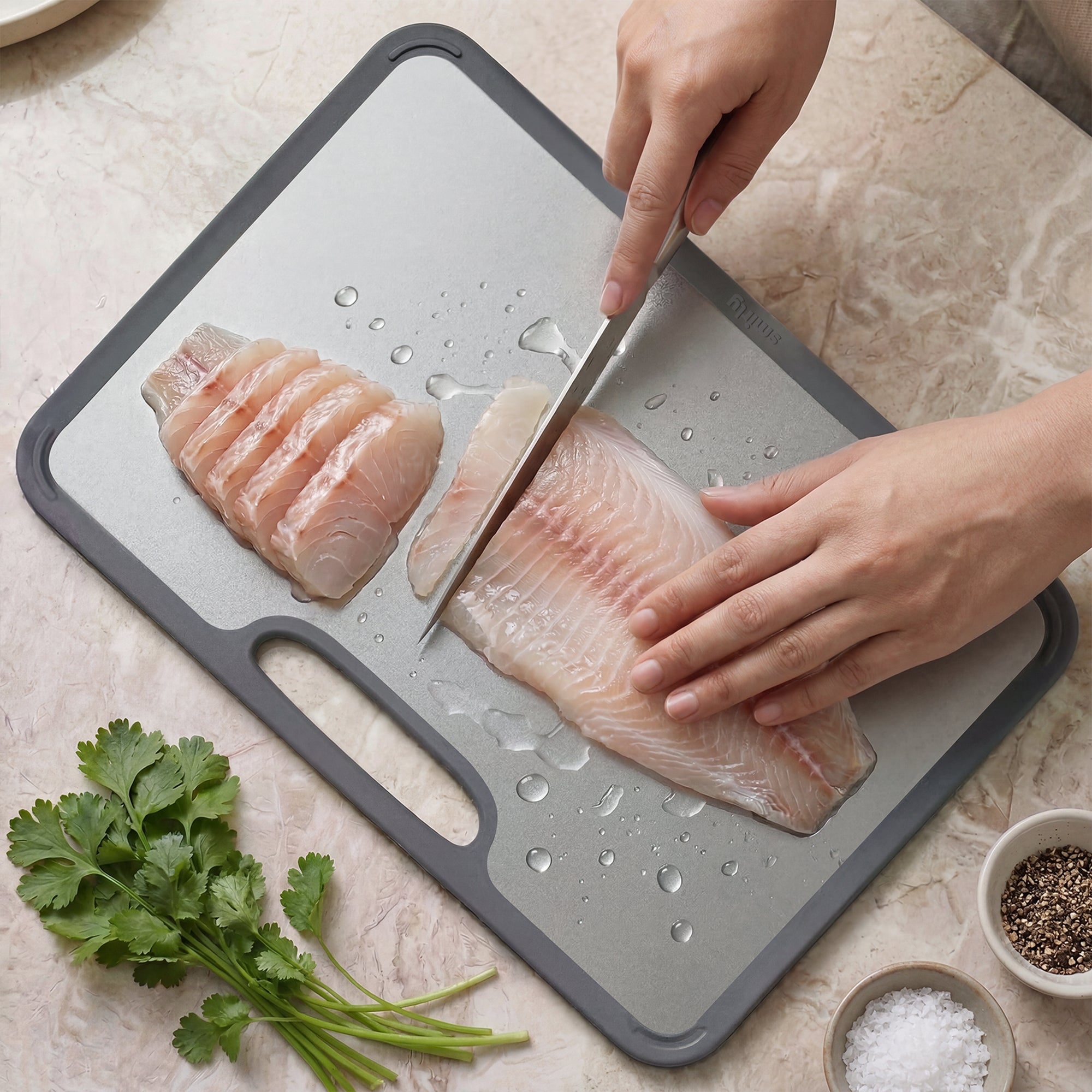 Titanium Cutting Board Set