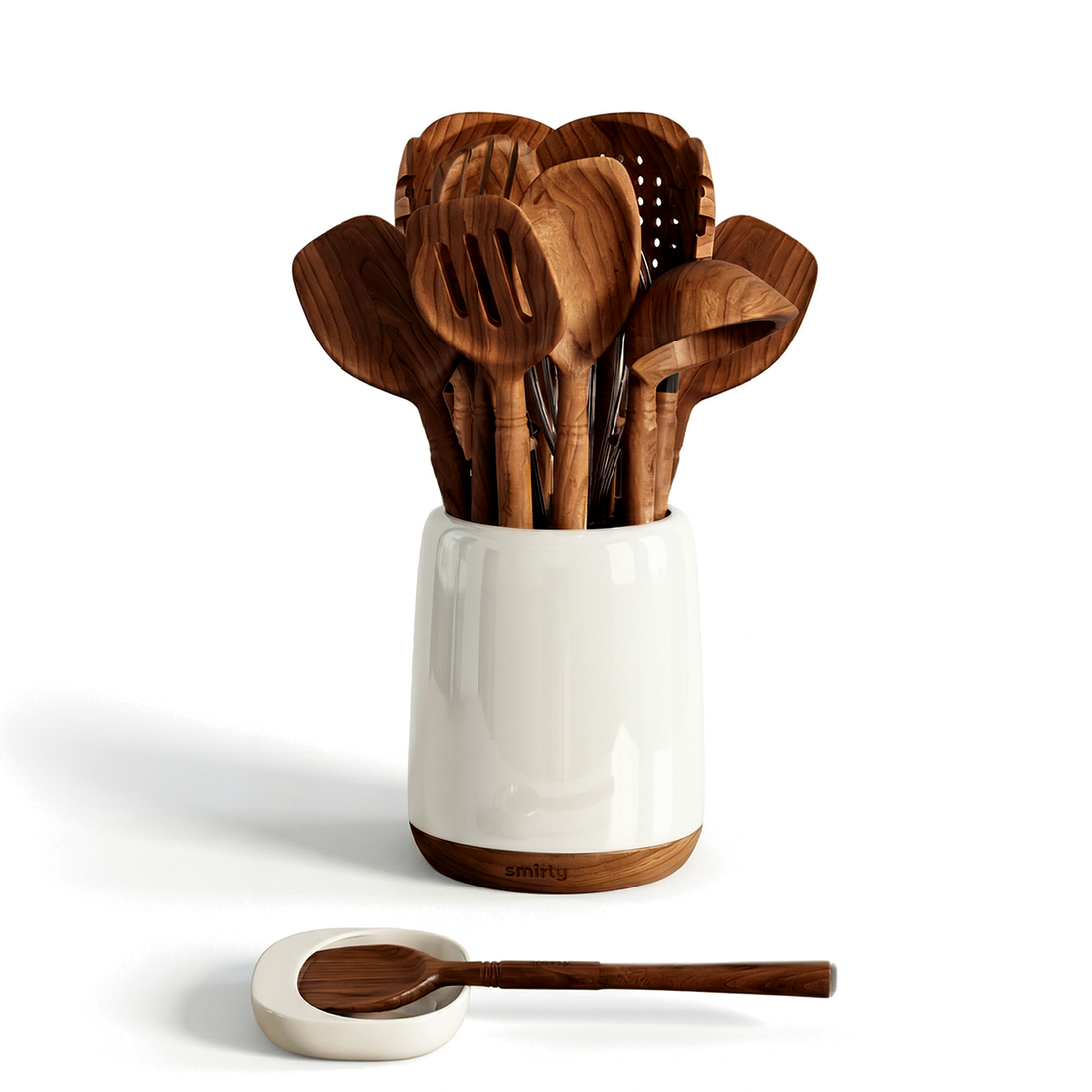 Walnut Cooking Utensil Set