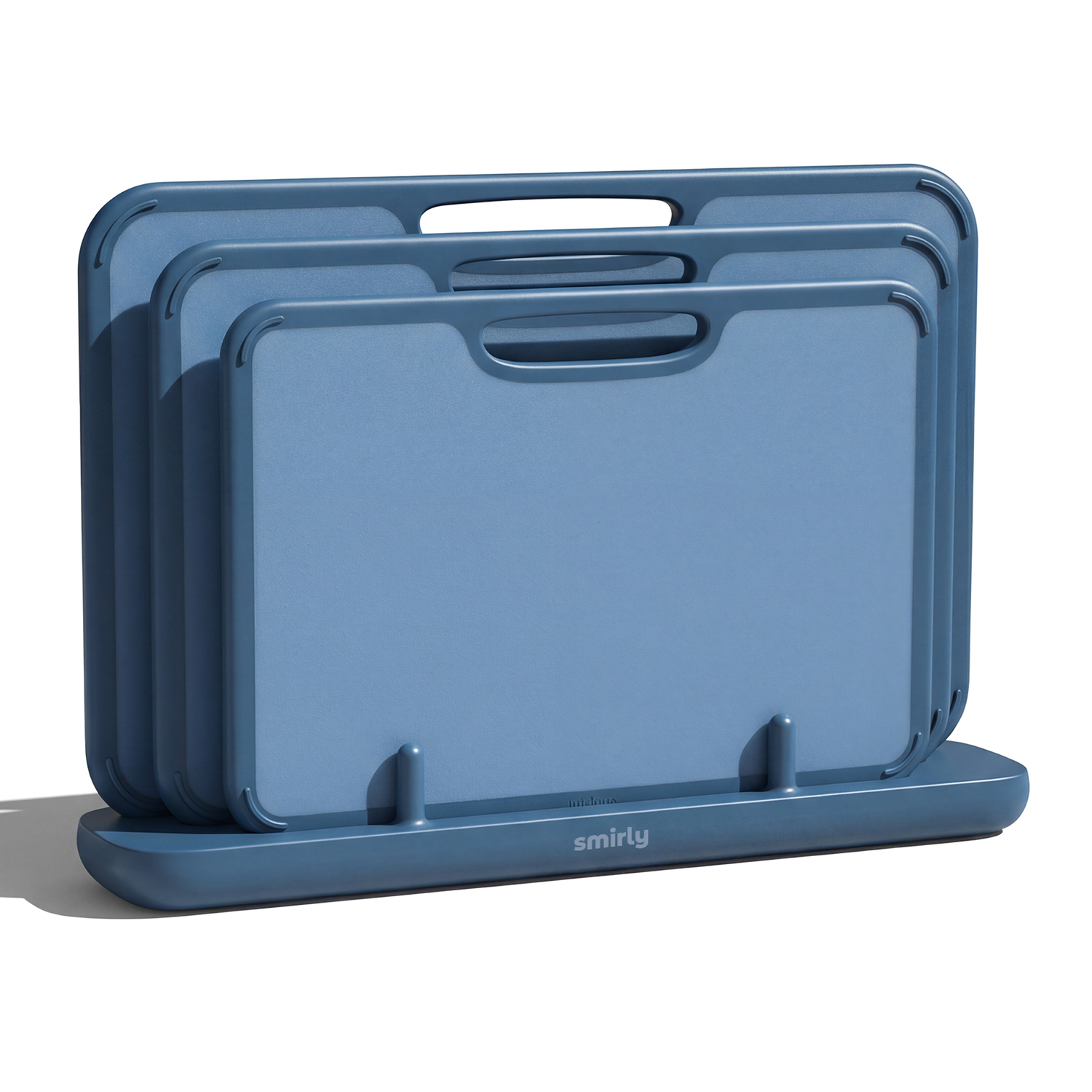 Plastic Cutting Board Set - Blue