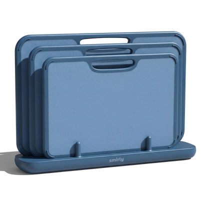 Plastic Cutting Board Set - Blue