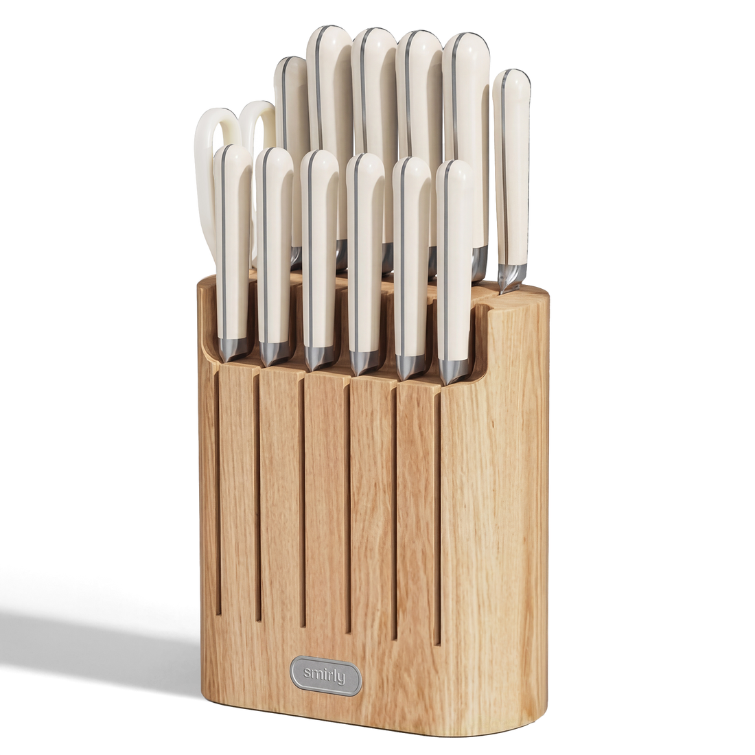 Knife Set Cream White