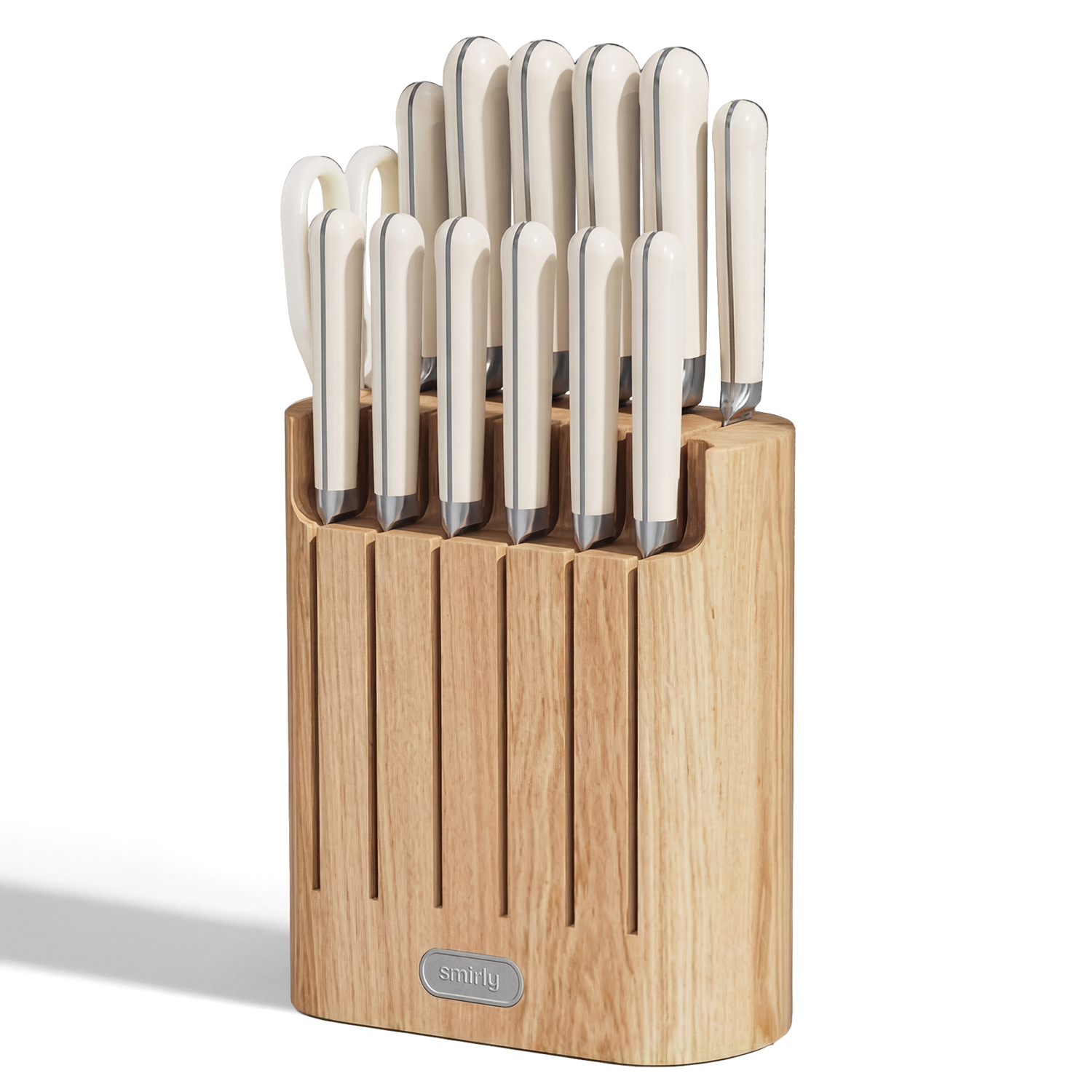 Knife Set Cream White
