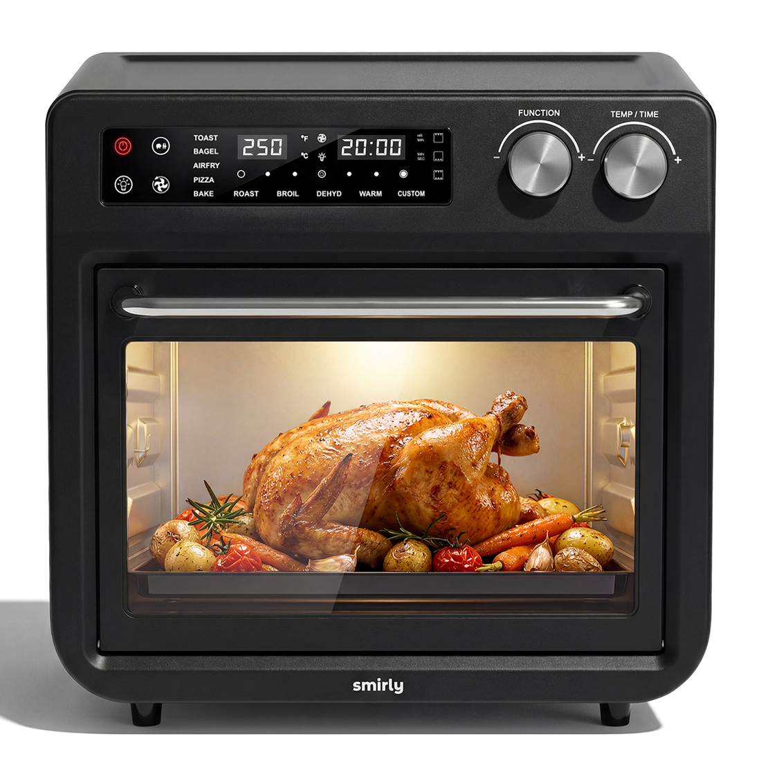 Touch Screen Air Fry Oven - Black