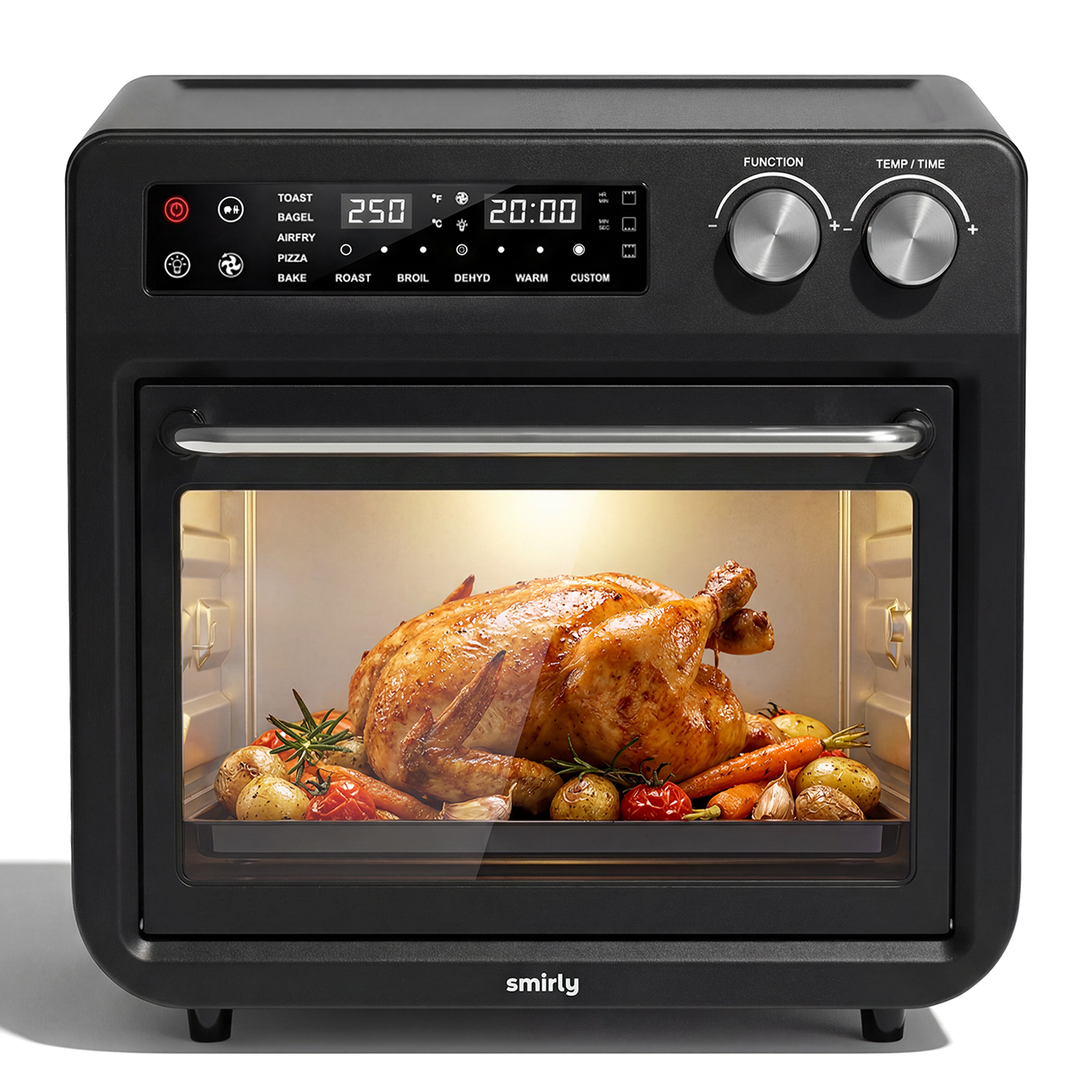 Touch Screen Air Fry Oven - Black