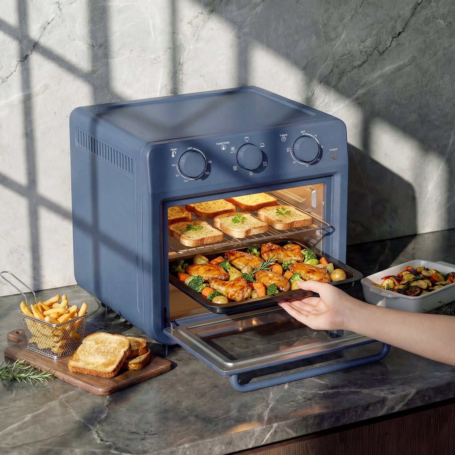 Air Fry Oven - Blue