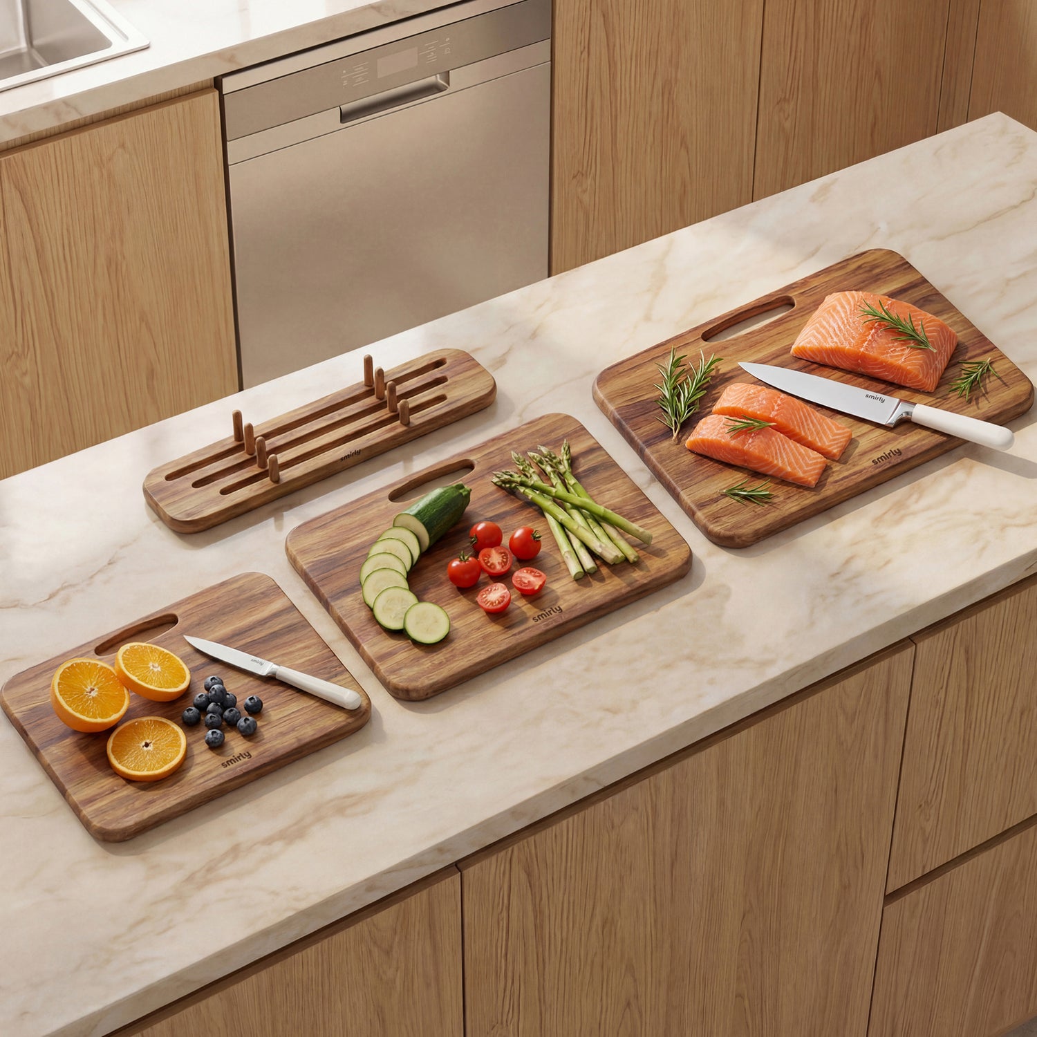 Acacia Cutting Board Set