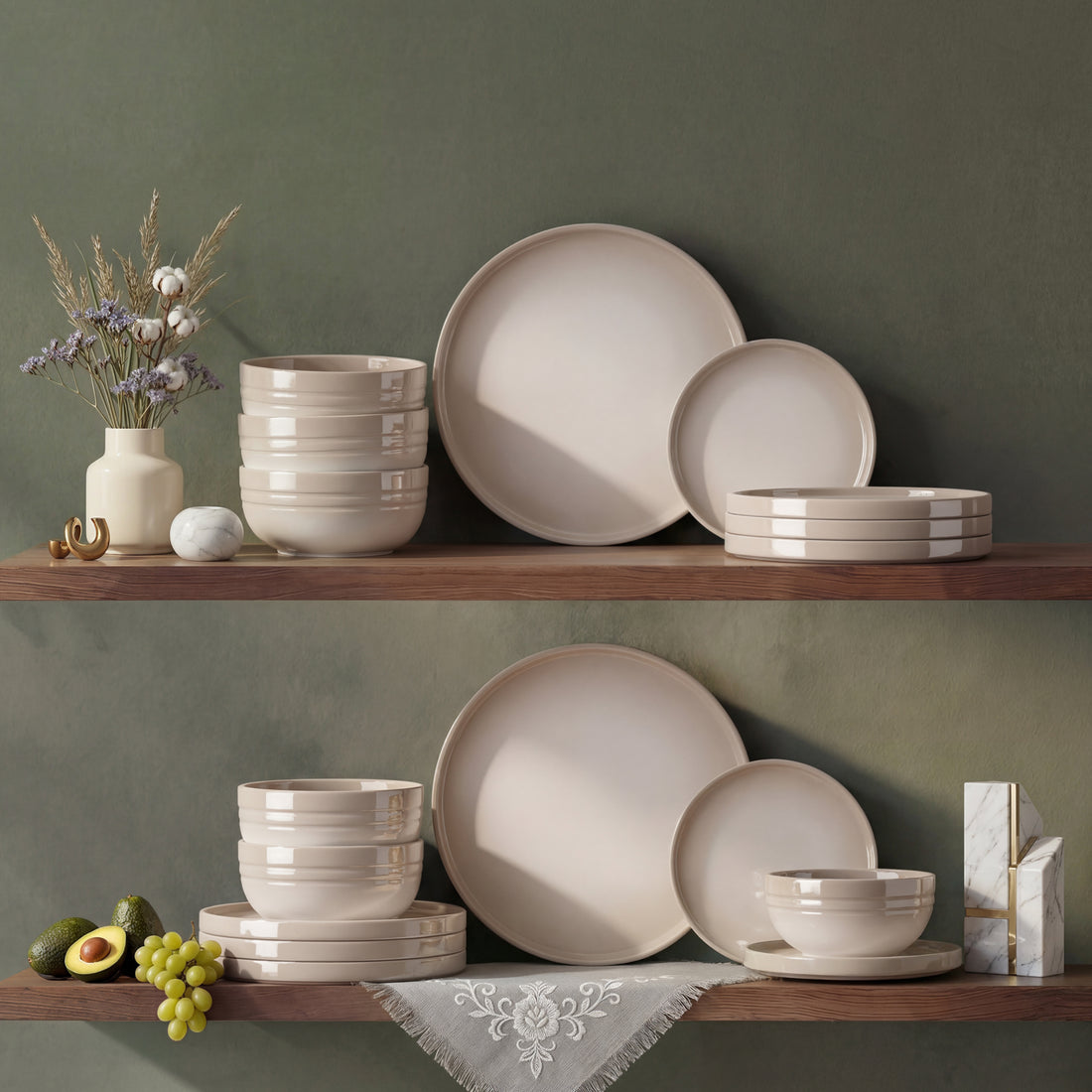 Dinnerware - Cream White