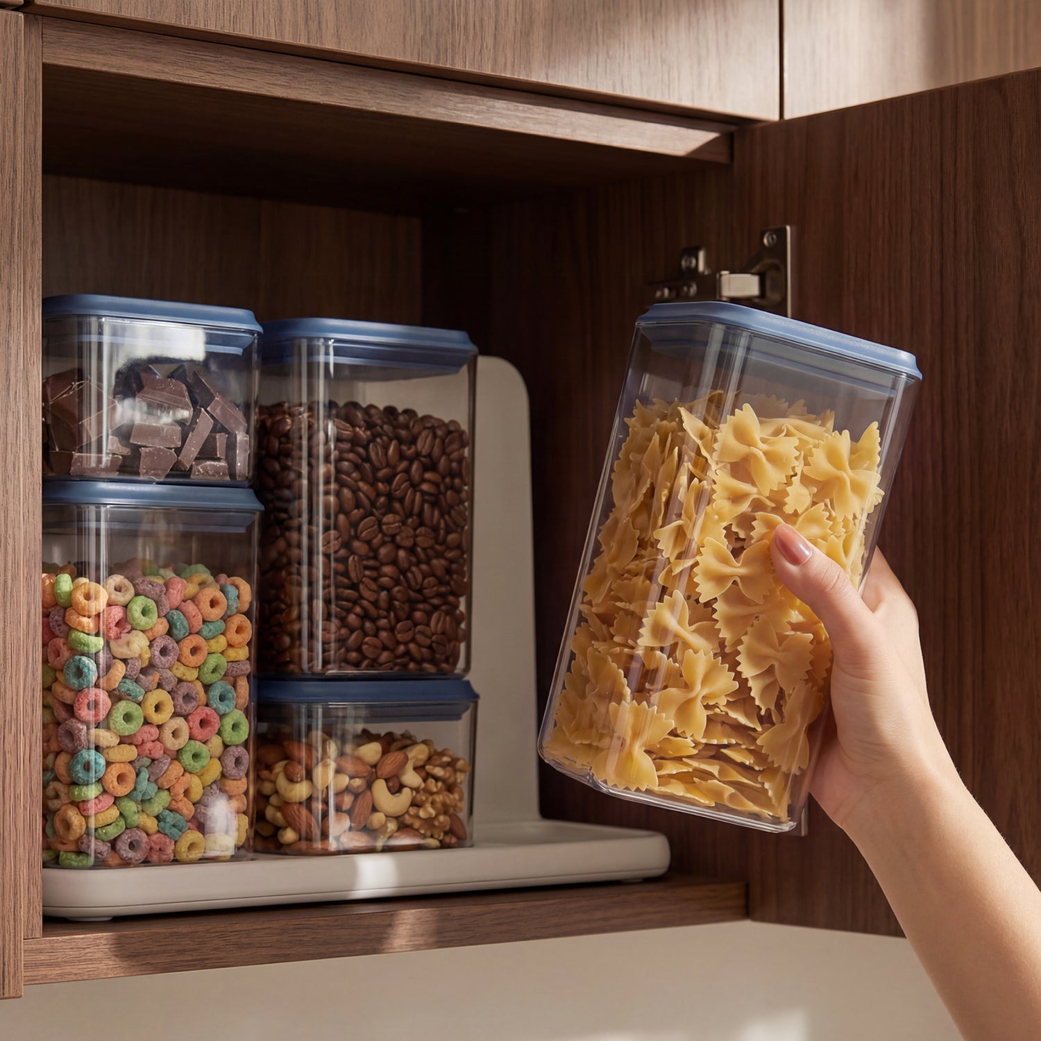 Airtight Food Storage Container - Blue