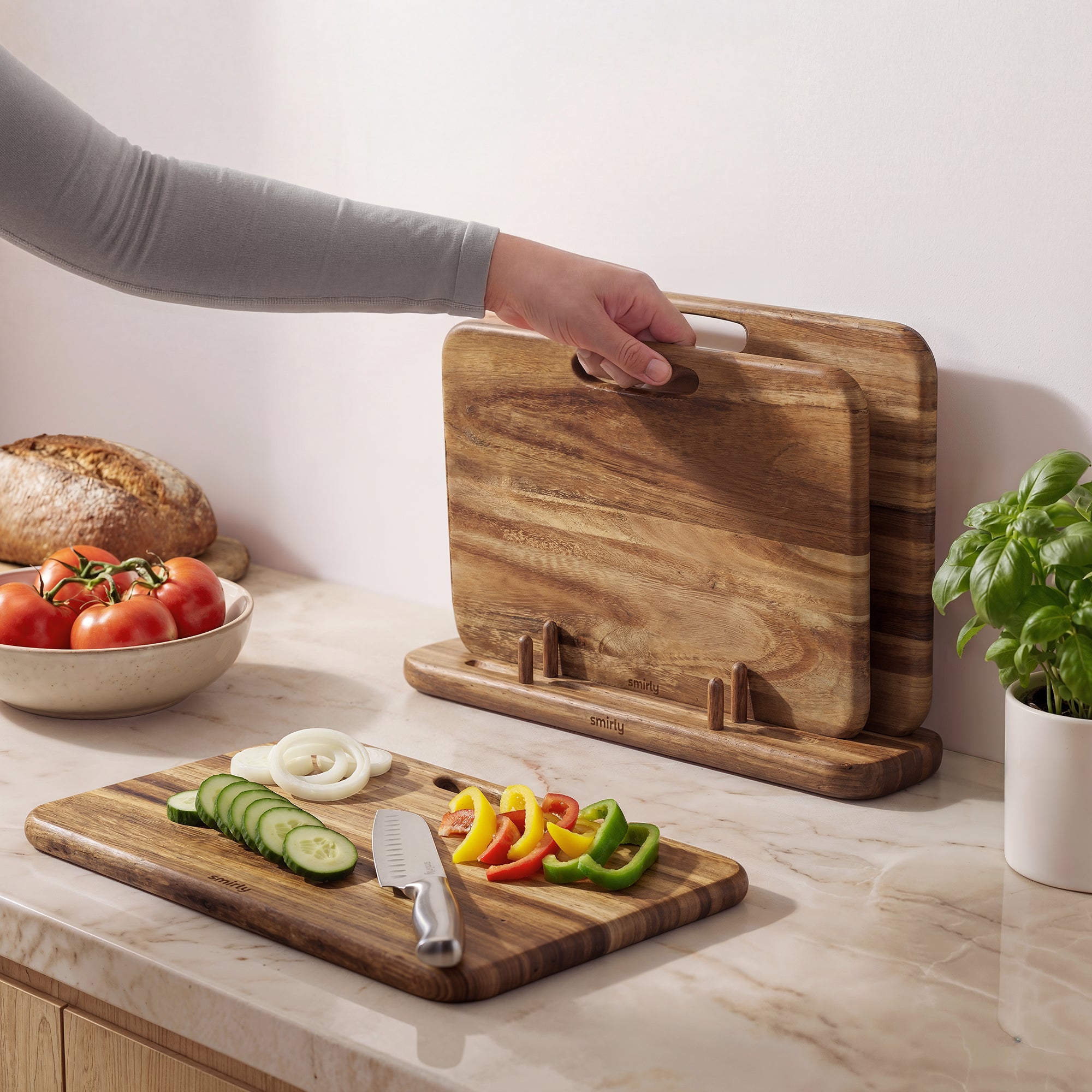 Acacia Cutting Board Set