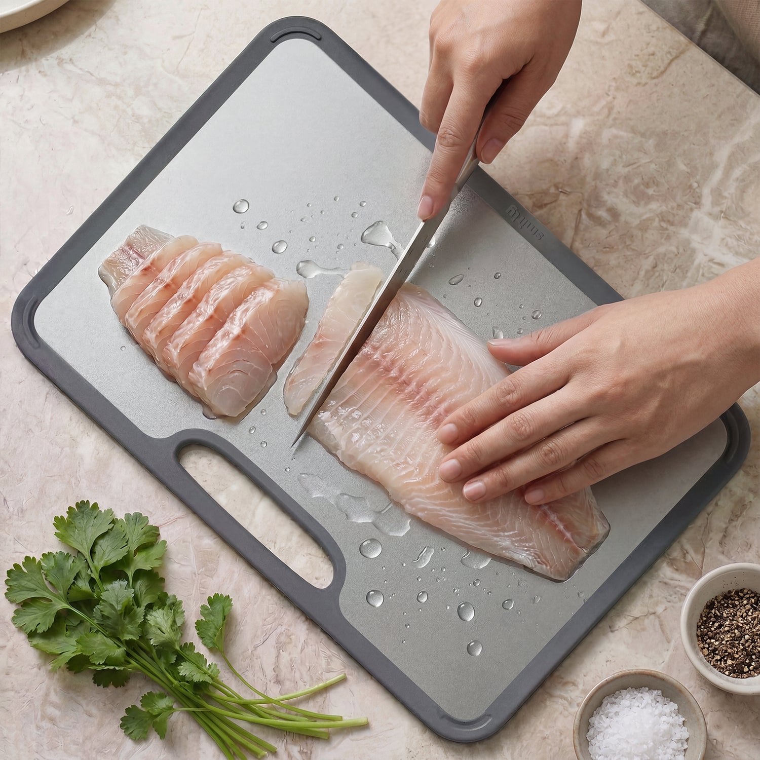 Titanium Cutting Board Set