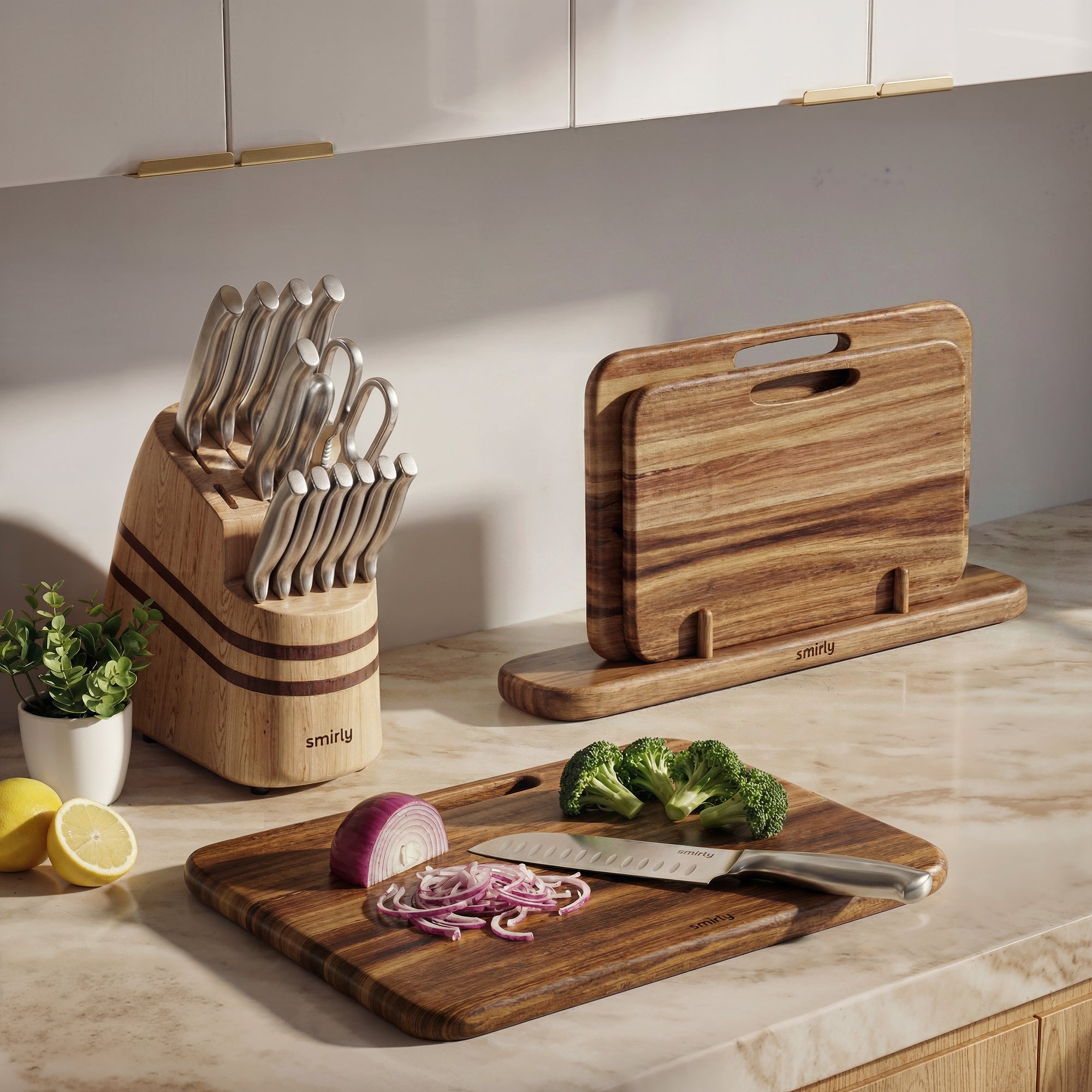 Acacia Cutting Board Set