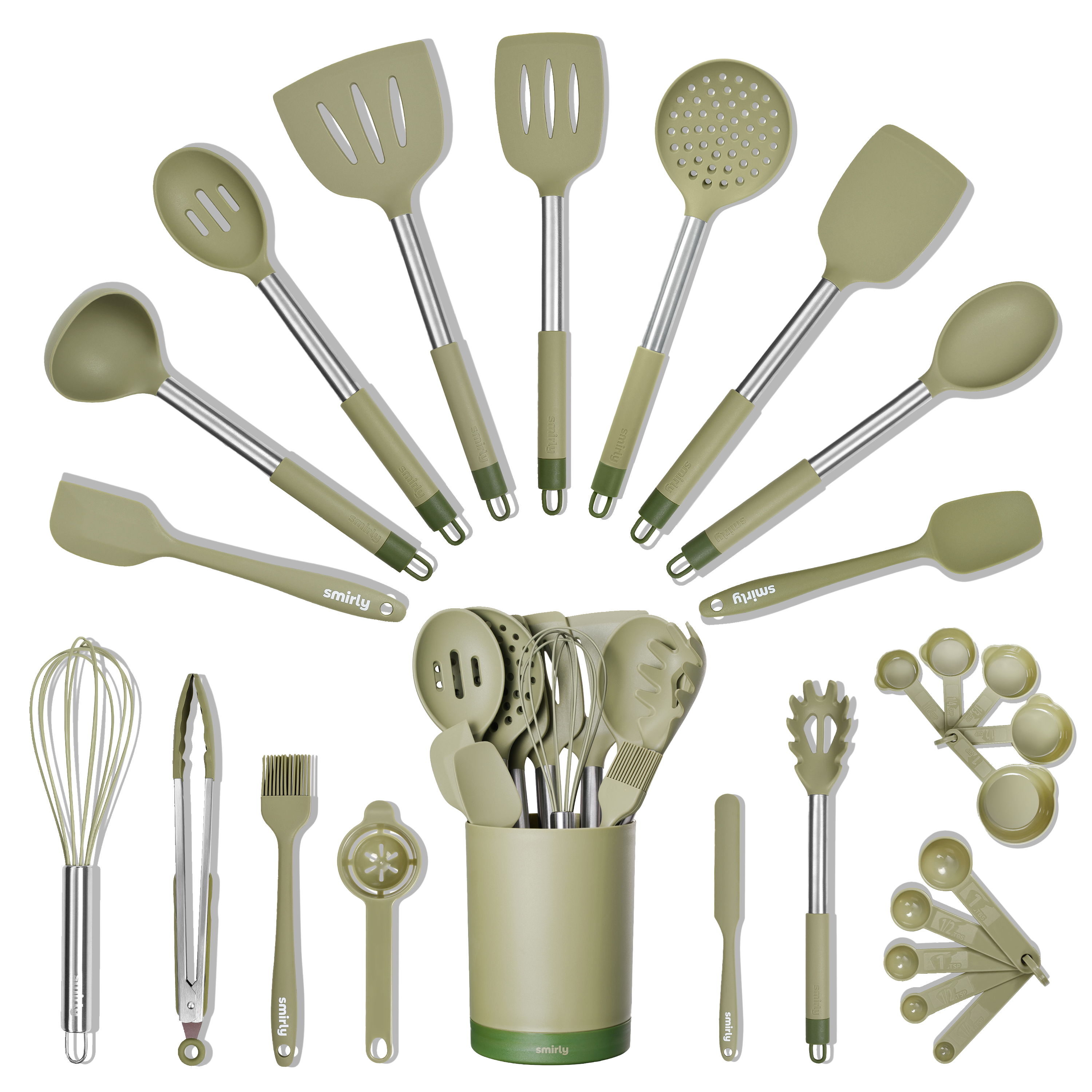 Silicone Cooking Utensils Set