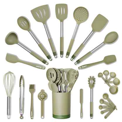 Silicone Cooking Utensils Set