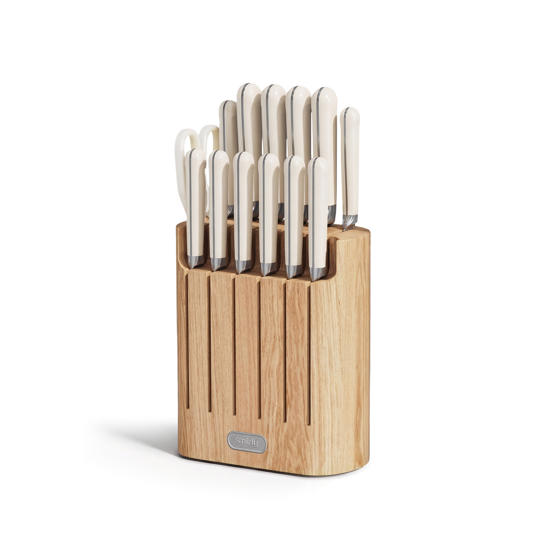 Knife Set Cream White