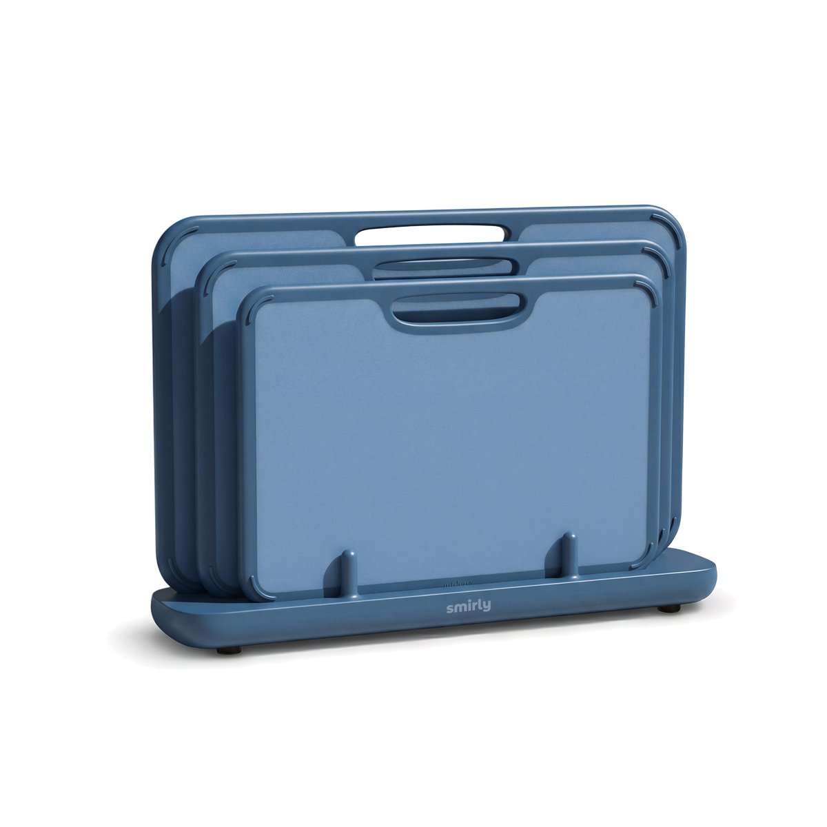 Plastic Cutting Board Set - Blue