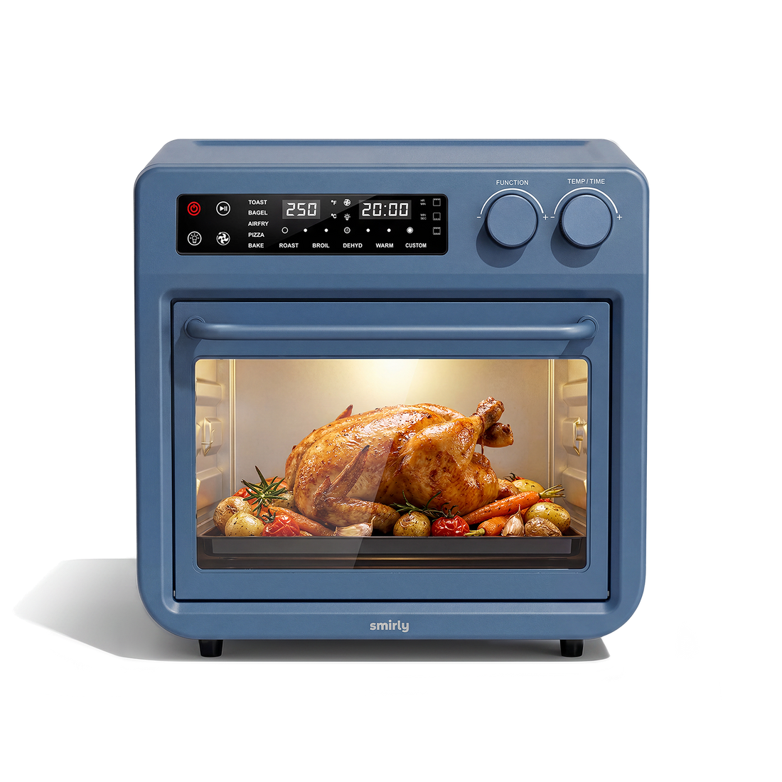 27 QT Touchscreen Air Fryer Oven Blue