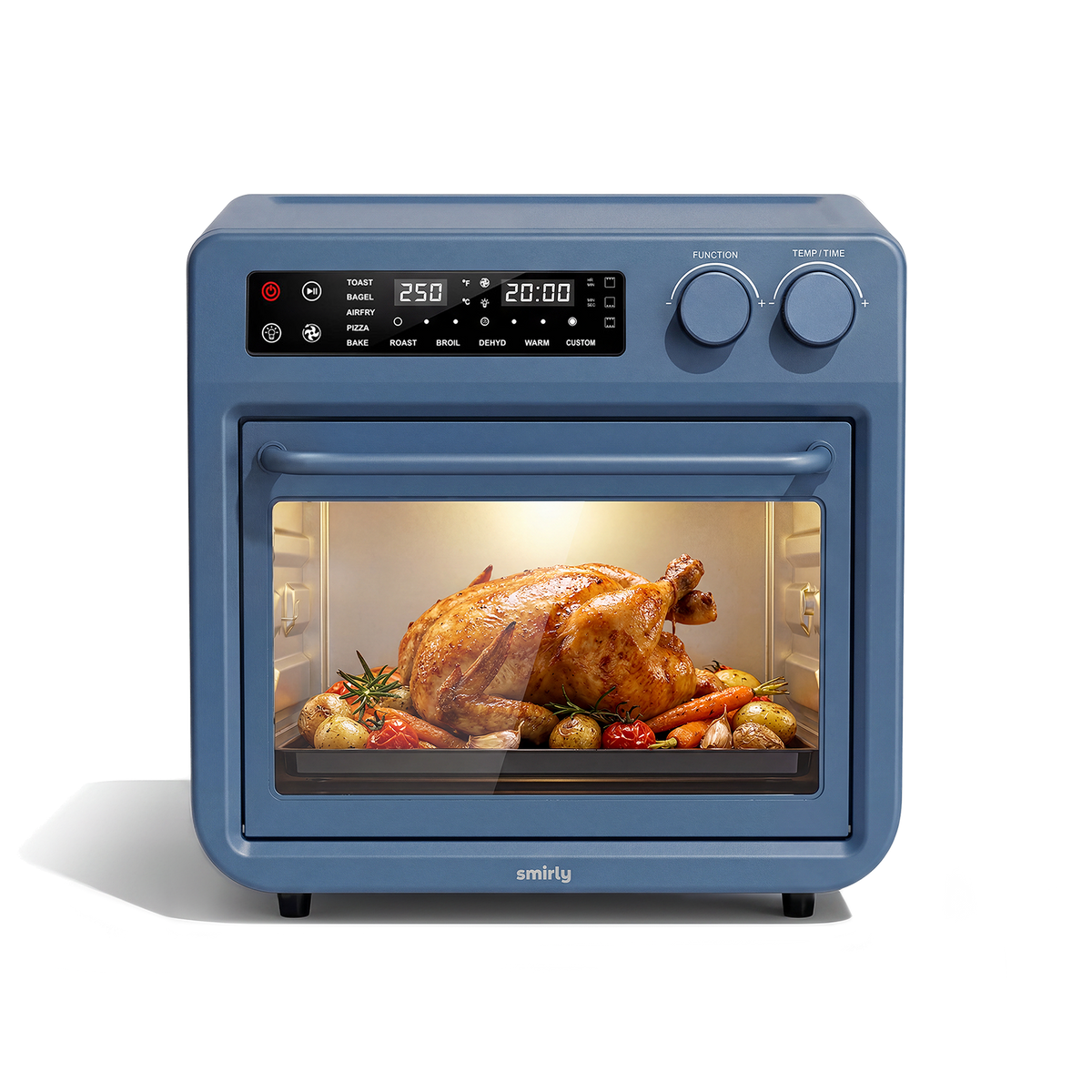 27 QT Touchscreen Air Fryer Oven Blue