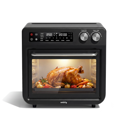27 QT Touchscreen Air Fryer Oven Black